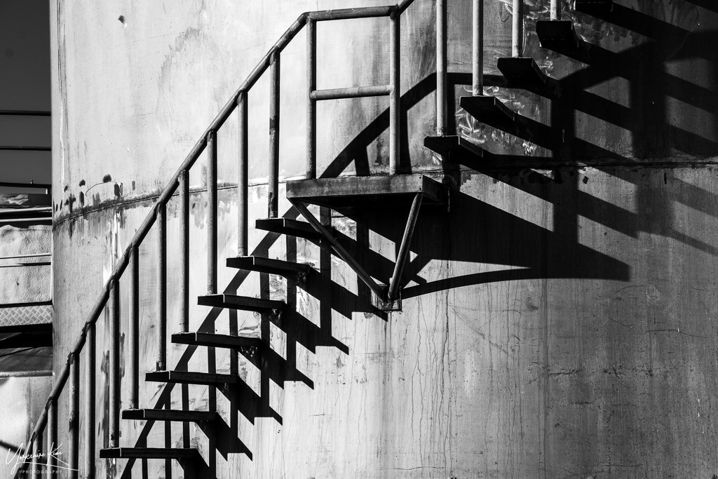 Stairs and Shadows by yorkshirekiwi