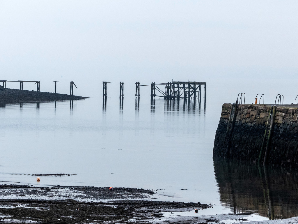 Stone Pier and Wooden Pier by frequentframes