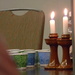 Cups and Candles at Interfaith Shabbat by sfeldphotos