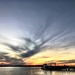 Sunset over the Ashley River, Charleston  by congaree