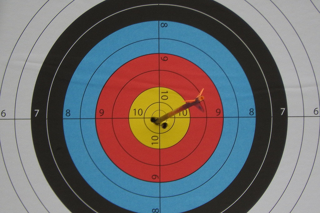Archeryh bullseye by homeschoolmom
