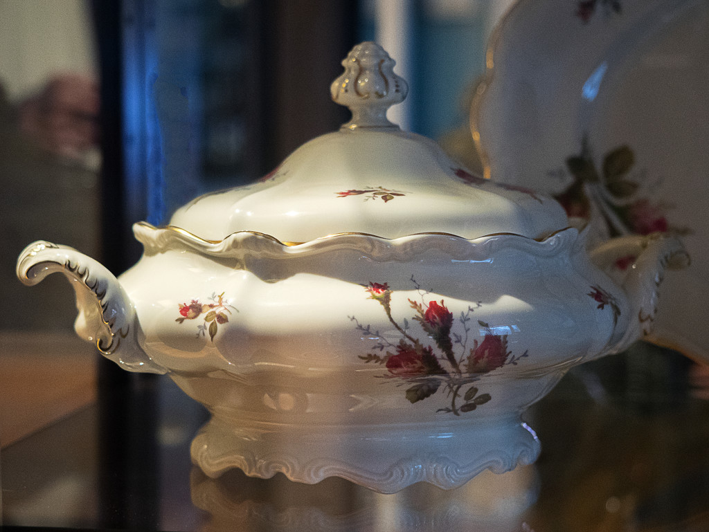 Mom's china by christinemgrote