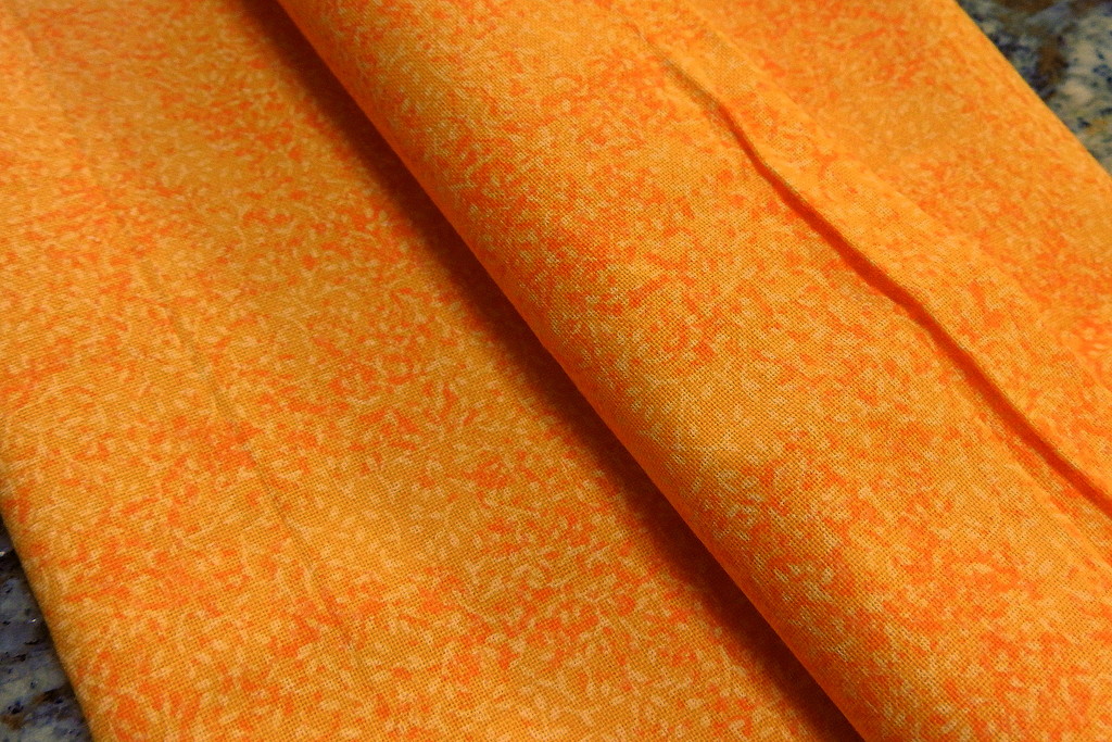 Orange material by homeschoolmom