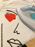 6th Mar 2019 - Ironing a heart. 