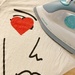 Ironing a heart.  by cocobella