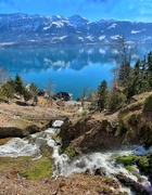 7th Mar 2019 - Falls, lake and mountains. 