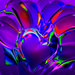 Rainbow heart by sugarmuser
