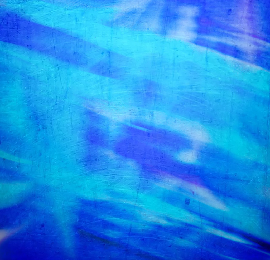 Rainbow Month - Blue ICM by annied