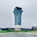 The airport control tower with historical designation by louannwarren
