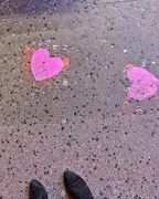9th Mar 2019 - Pink hearts in Paris. 