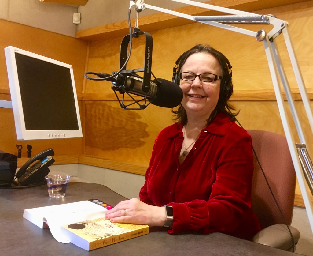 Author Lauren Wolk in the studio by radiodan