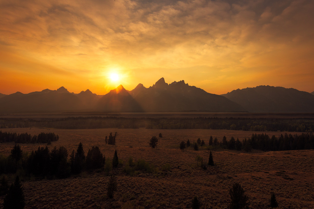 Grand Teton Sunset, 2017 by swchappell
