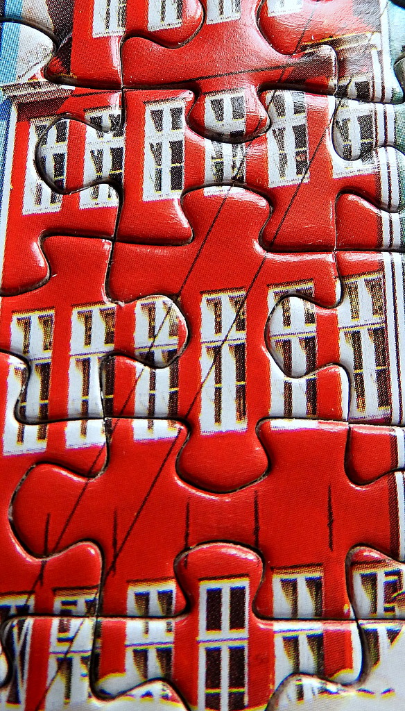Red puzzle by homeschoolmom
