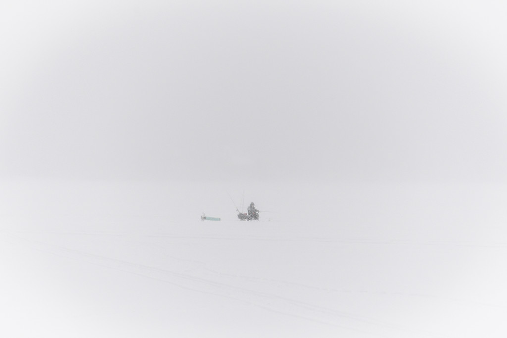 Lonely Ice Fisherman by 365karly1