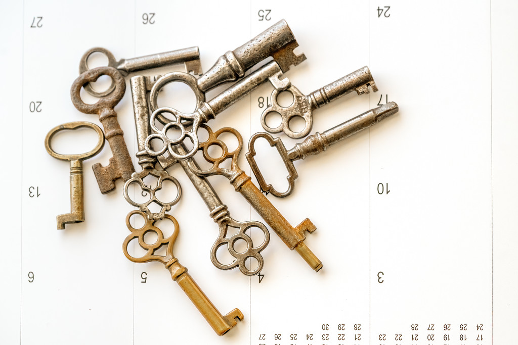old clock keys by jernst1779