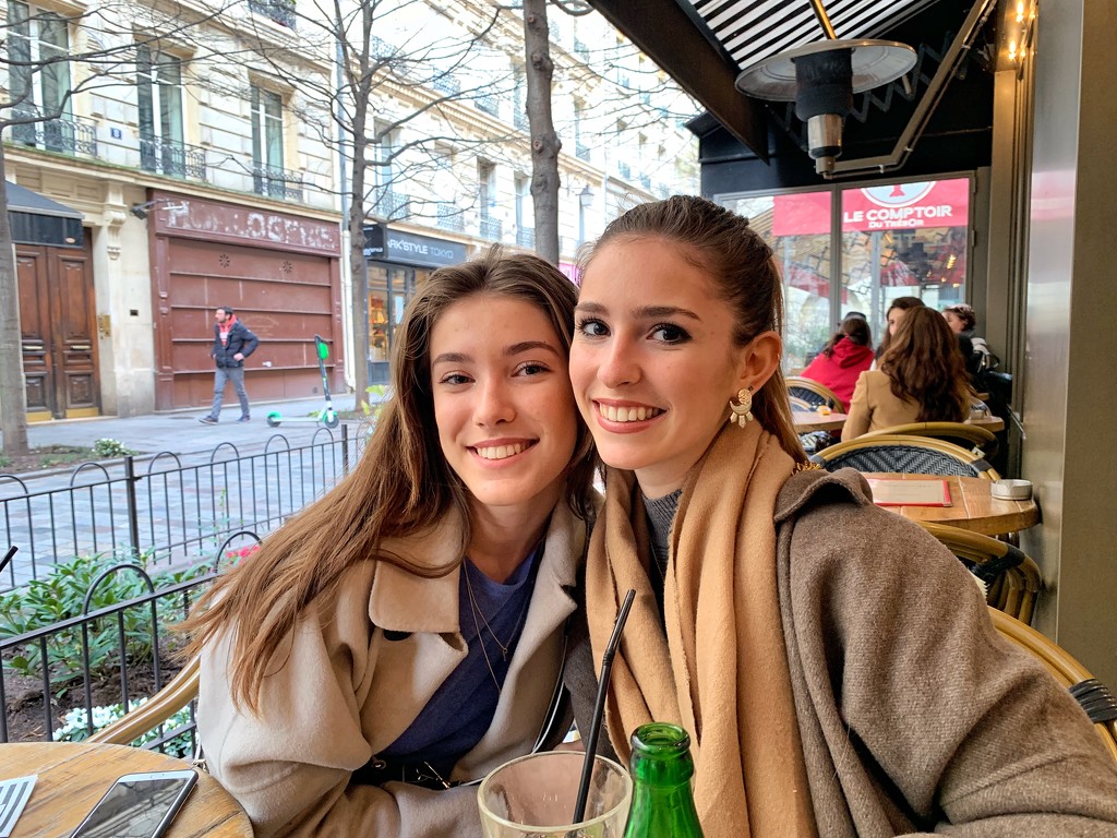 Sisters in Paris.  by cocobella