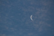 11th Mar 2019 - cloudy crescent