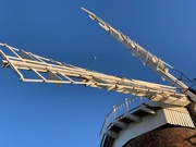 14th Mar 2019 - Windmill and the moon.