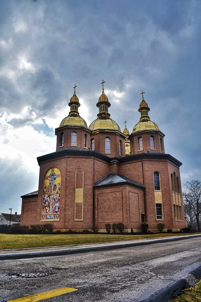 St Josaphat Ukrainian Catholic Cathedral  by yentlski
