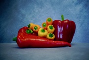 19th Mar 2019 - PLAYING WITH PEPPERS - TWO