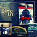 Locomotive, Steam 78 - collage by annied