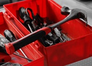 18th Mar 2019 - Why are toolboxes mainly red?
