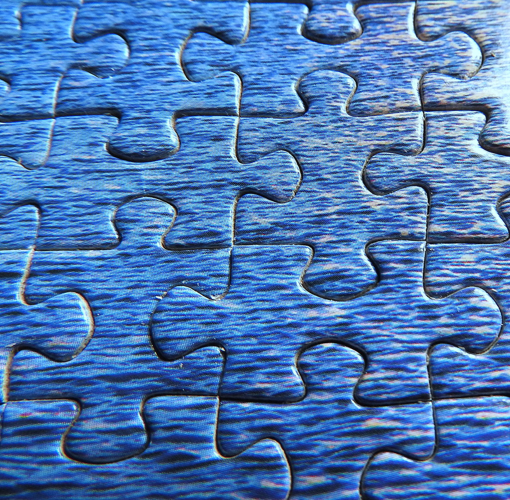 Blue puzzle by homeschoolmom