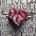 Heart with Wings: Origami  by jnadonza