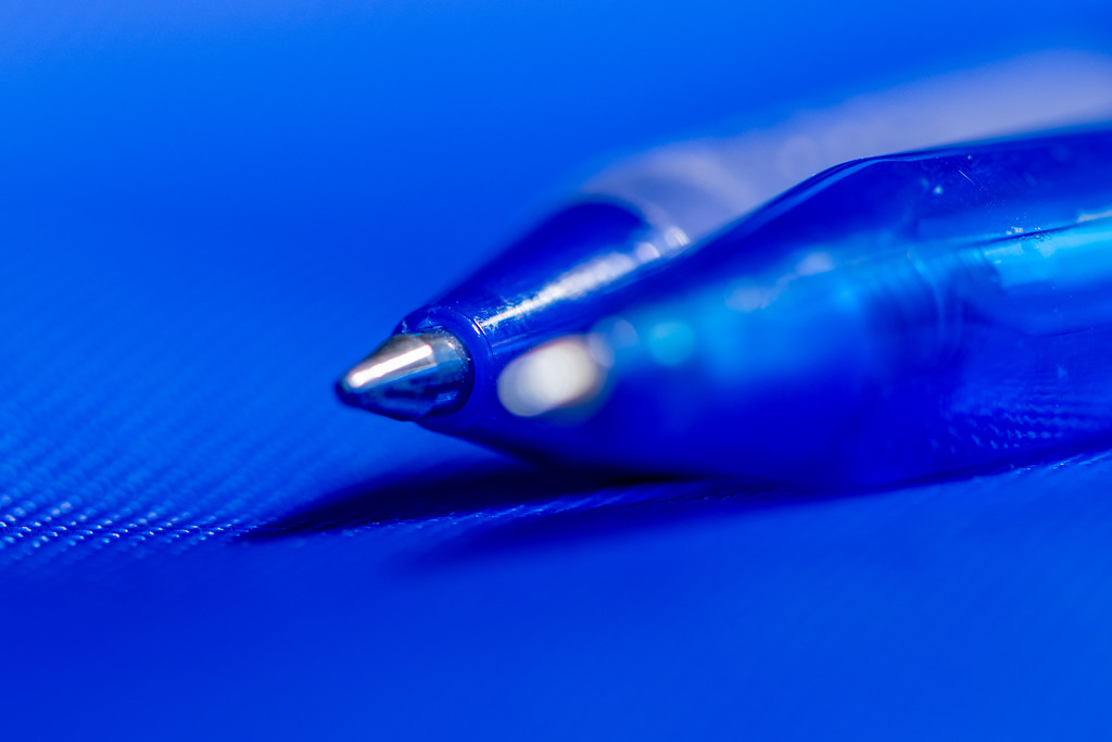 Blue Pens by yorkshirekiwi