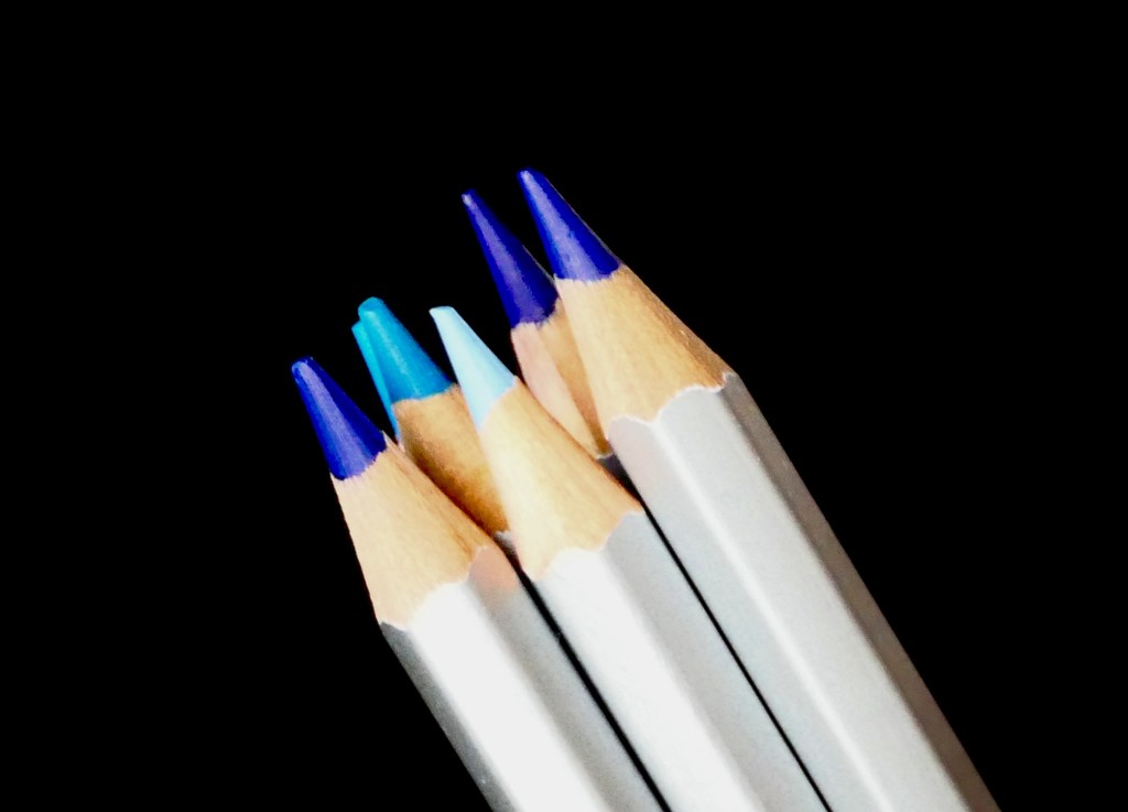 Blue Pencils by carole_sandford