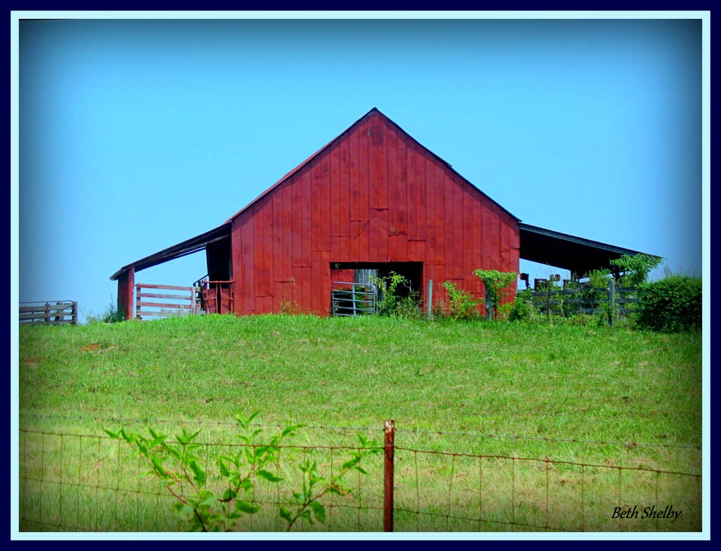 All Barns Should be Red by vernabeth
