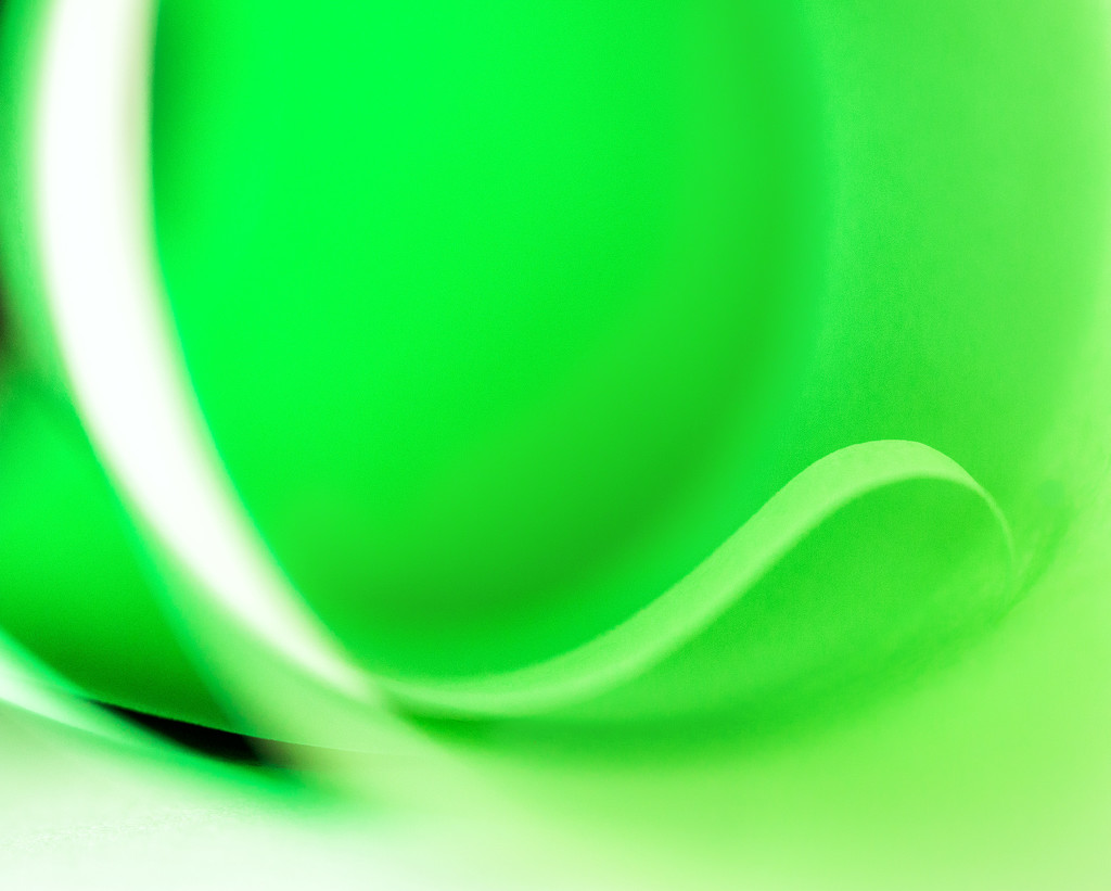 green abstract by aecasey