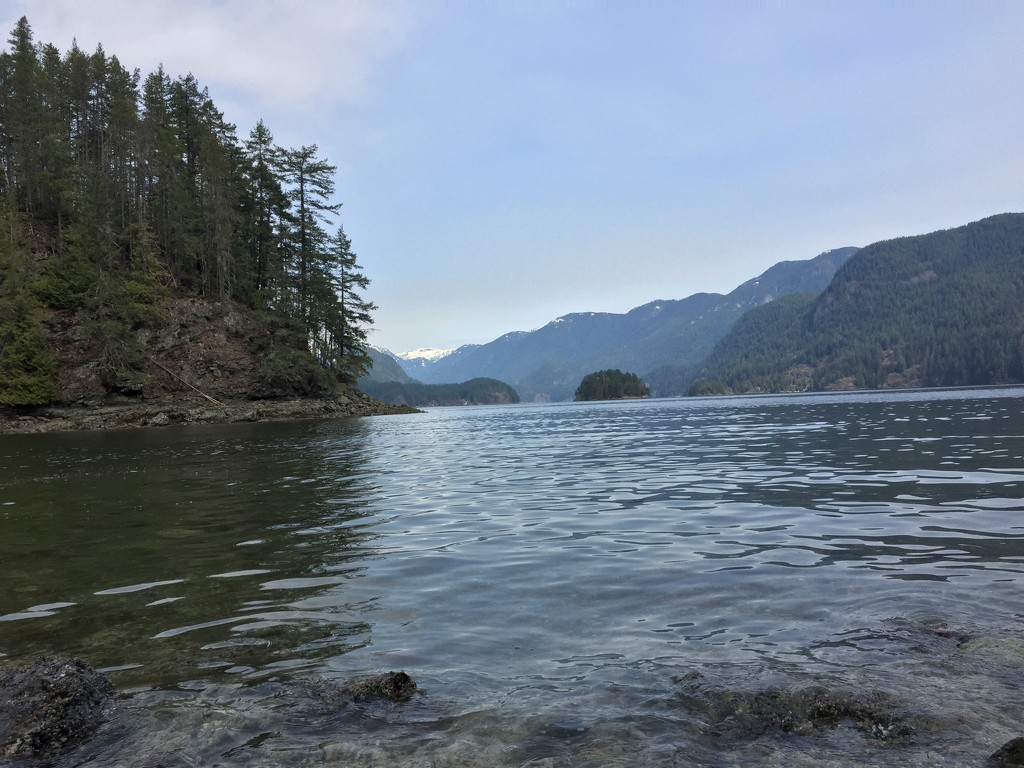 "Jug Island" and "Indian Arm" by bilbaroo