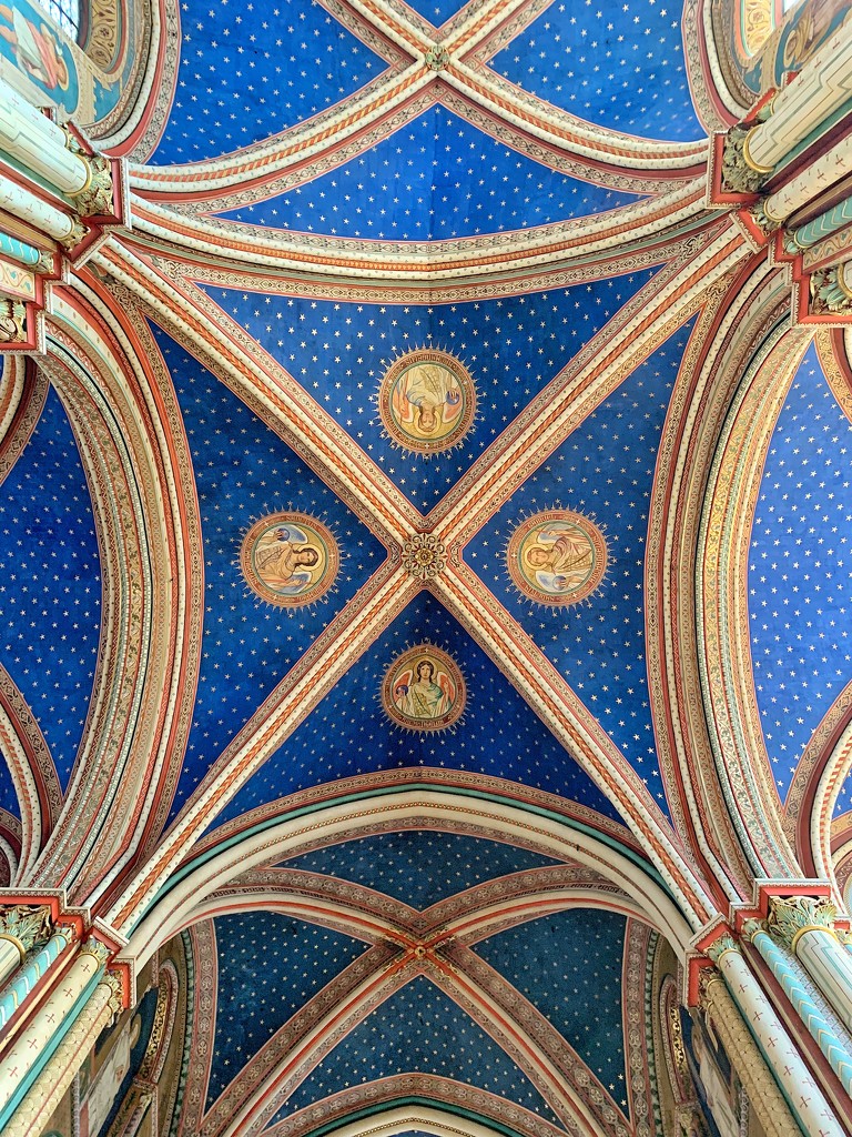 Blue ceiling.  by cocobella