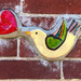 Bird on Brick by loweygrace