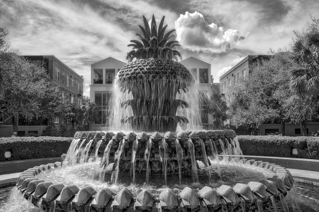One More Fountain on Charleston's Waterfront by taffy