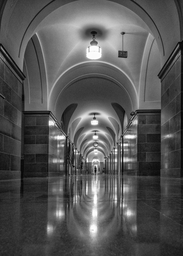 Long Hallway by rosiekerr