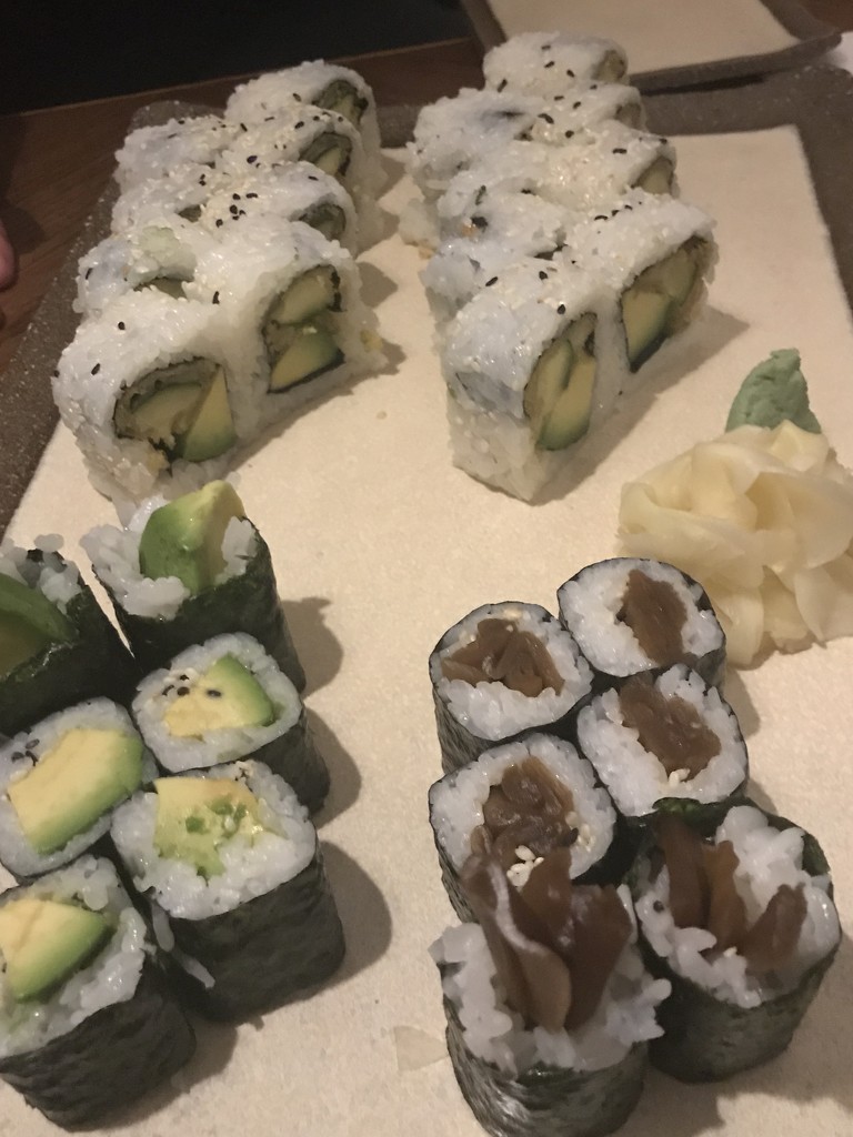 Sushi Night  by elainepenney