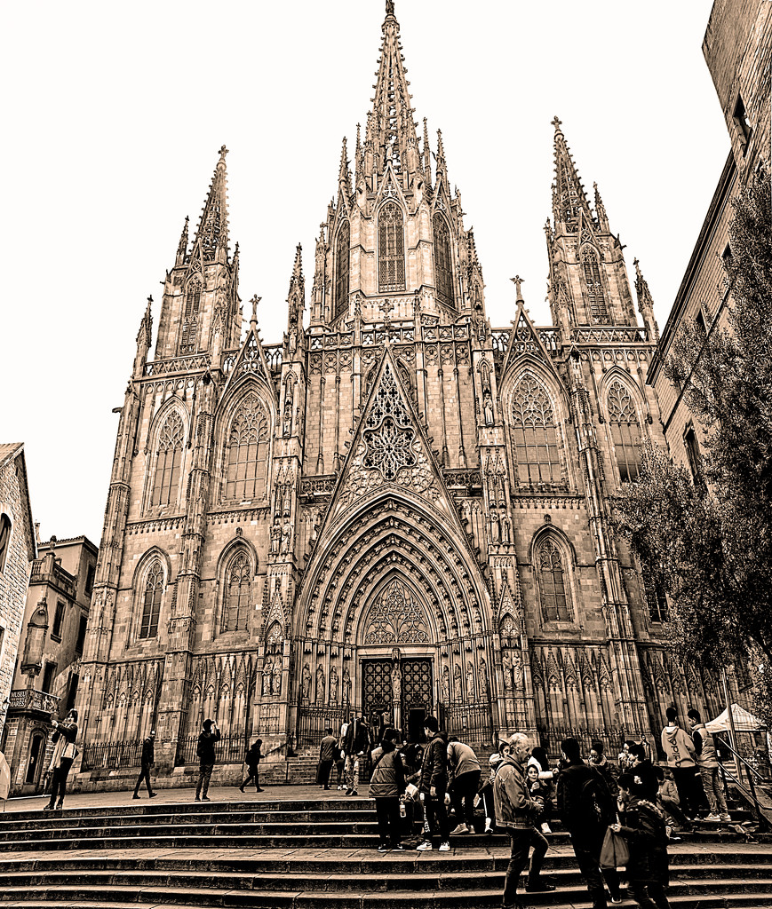 BARCELONA CATHEDRAL  by sangwann