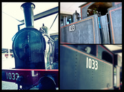5th Feb 2019 - Locomotive, Steam 1033 - collage