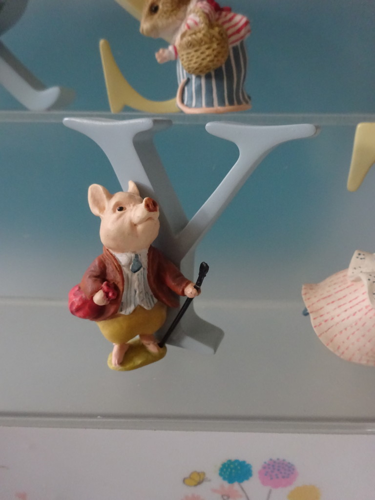 If you want a Beatrix Potter initial letter pig  by anniesue