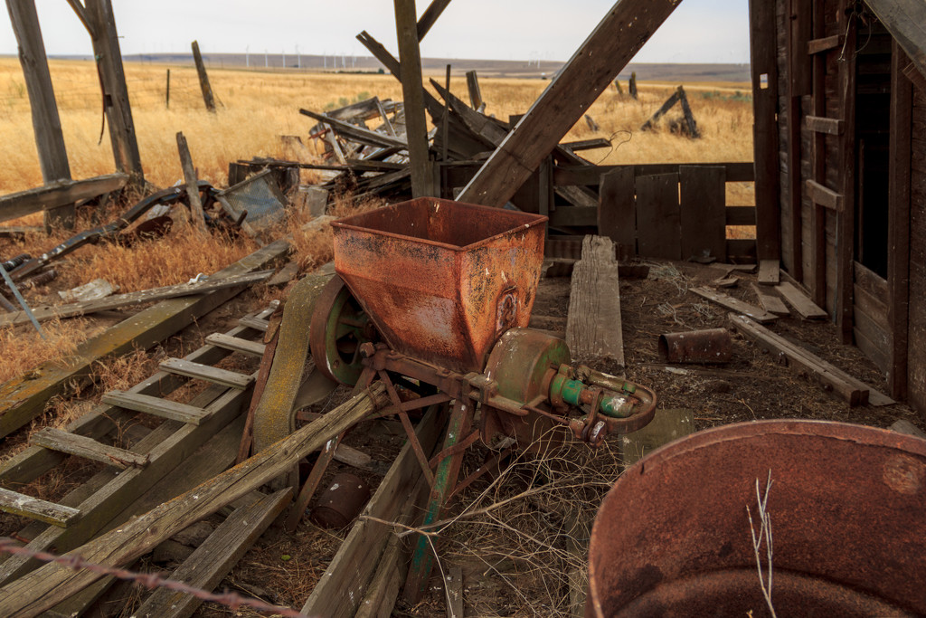 Rusted Farm Equipment by clay88