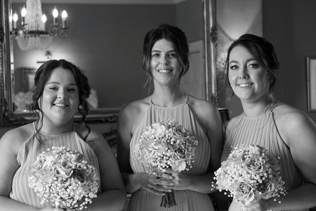 Bridesmaids in Mono by phil_howcroft