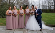 30th Mar 2019 - Claire and Matt with Claire's Bridesmaids