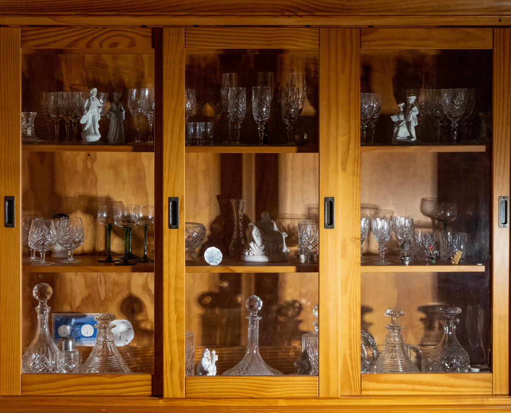 30 Shots for April - Glass Cabinet by vignouse
