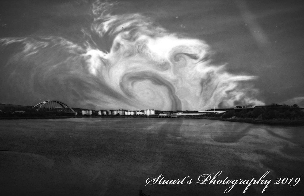 Alien cloud formation  by stuart46