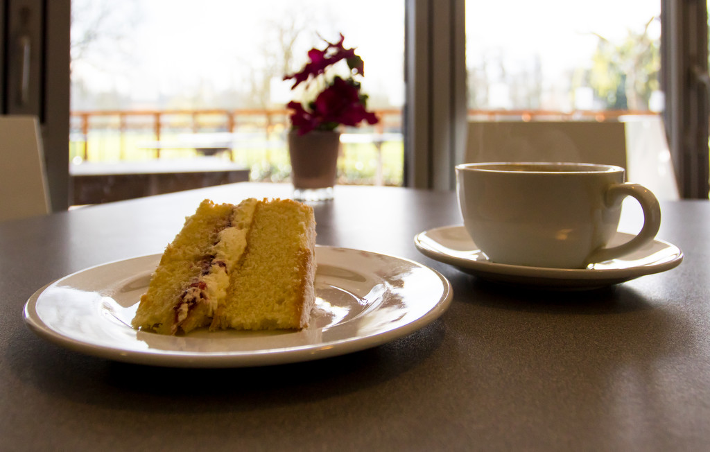 Cake and coffee by peadar