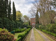 4th Apr 2019 - Historic Charleston Garden - Long view from the street