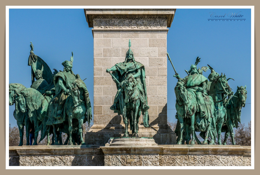 Statue,Heroes Square,Budapest by carolmw