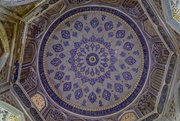 5th Apr 2019 - 077 - Ceiling of one of the tombs at Shah-i Zinda